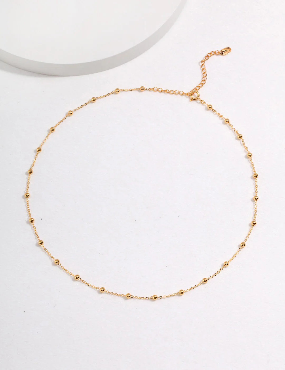 Minimalist Ball Chain Necklace